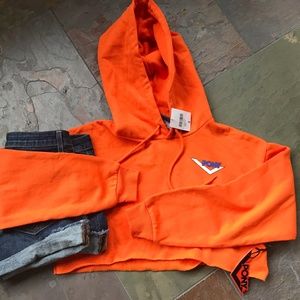 NWT Cut-Off Pony Hoodie